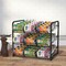 3-Tier Stackable Can Storage Rack Dispenser – 36 Can Organizer for Pantry, Adjustable Dividers & Non-Slip Base (16.73x12.2x14.76")